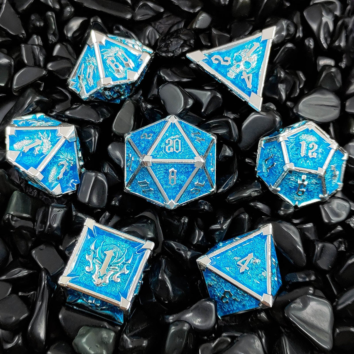 Frostbite (Blauw met Zilver)