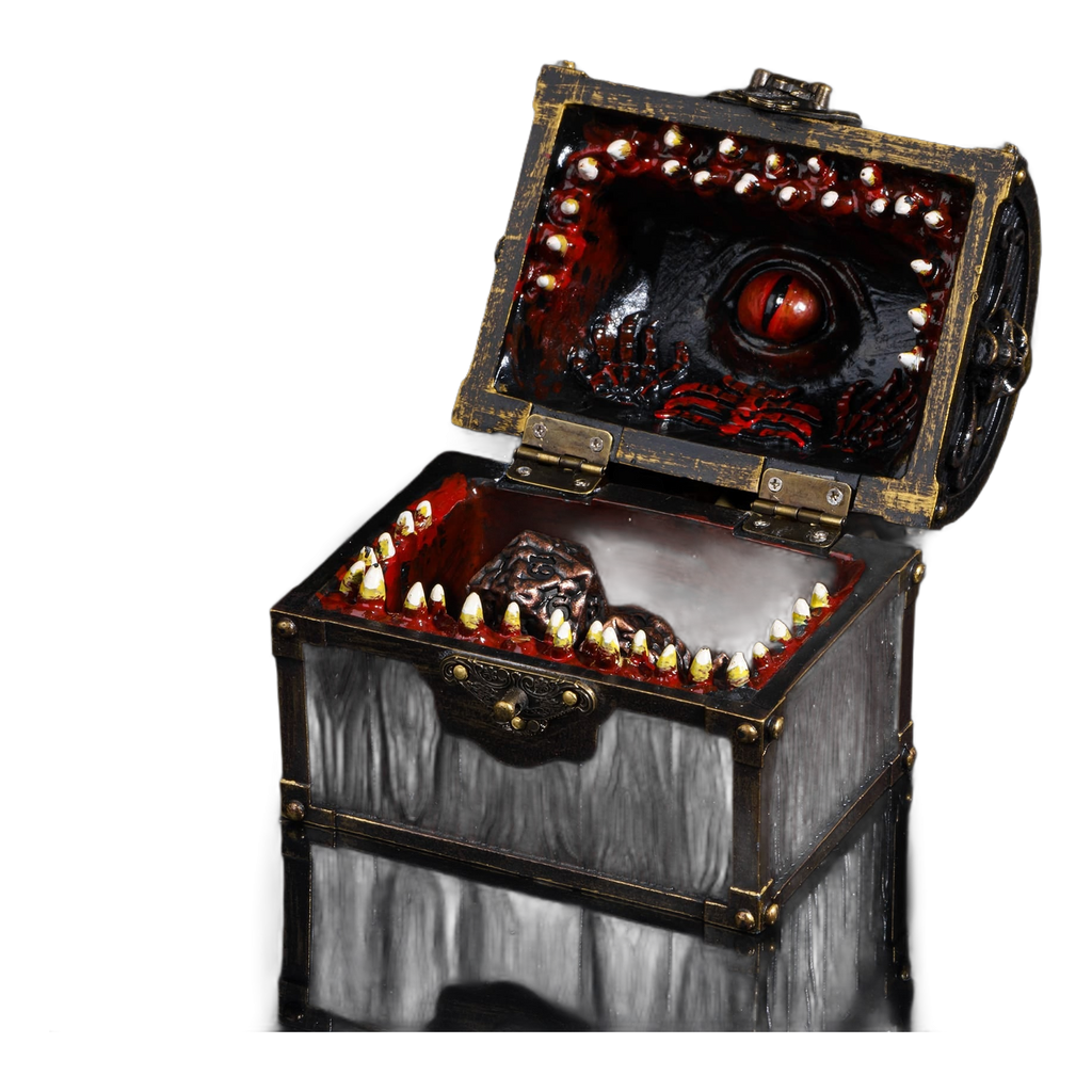 Beware the Mimic – Dice Chest of Deception