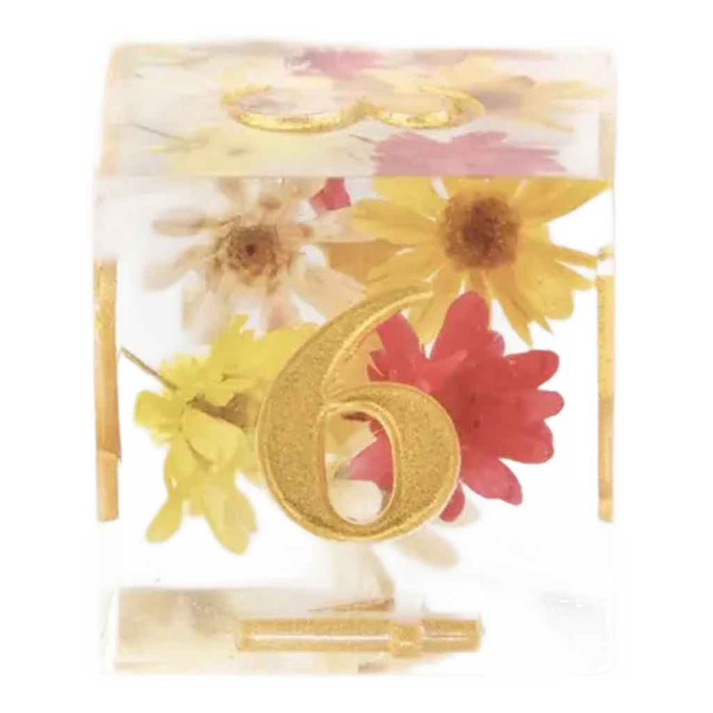 Transparant met gekleurde Bloemen — foto 5
