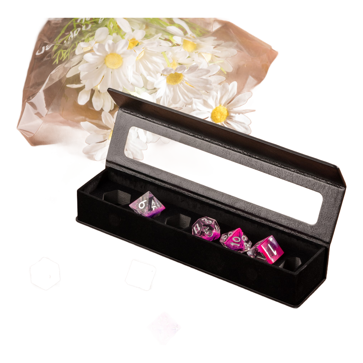 Dobbelstenen Display Box – met transparant venster