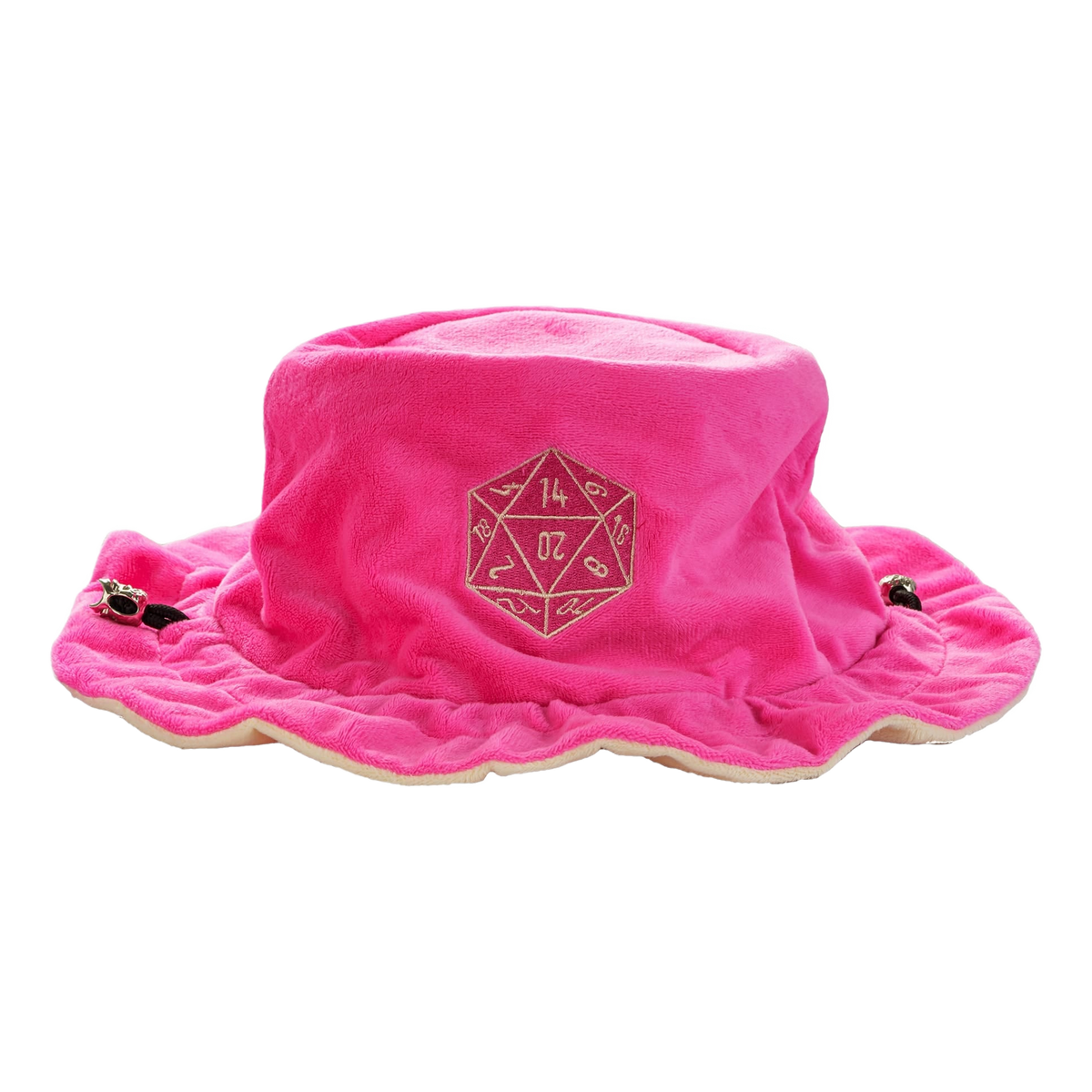 Dobbelstenen Zak met Dice Tray Roze