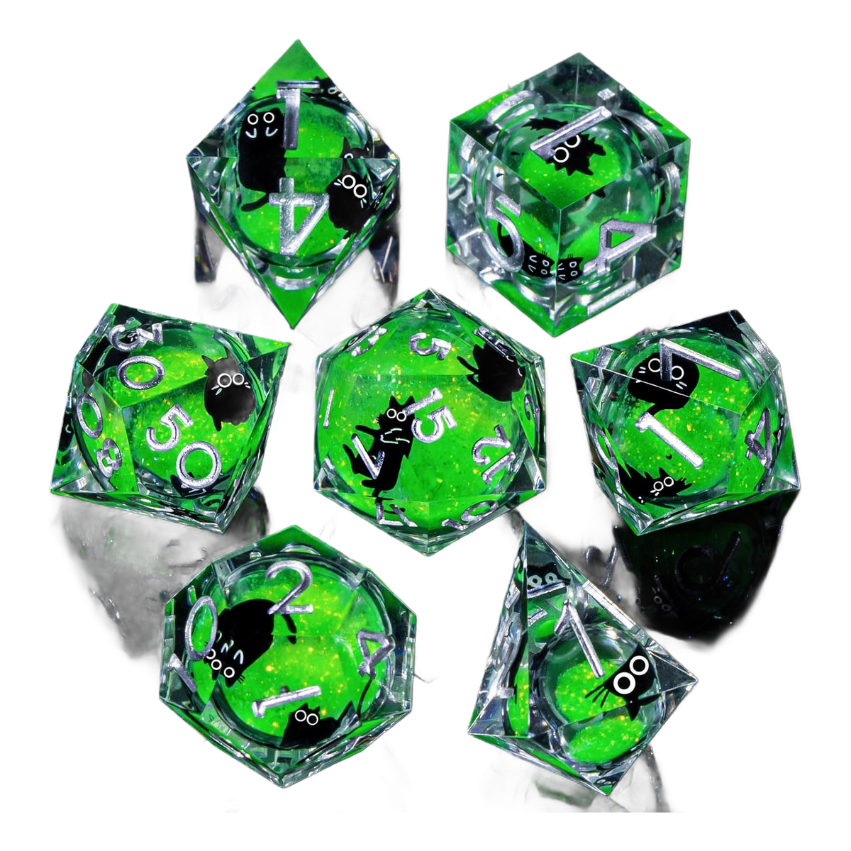 Mystic Cat Green