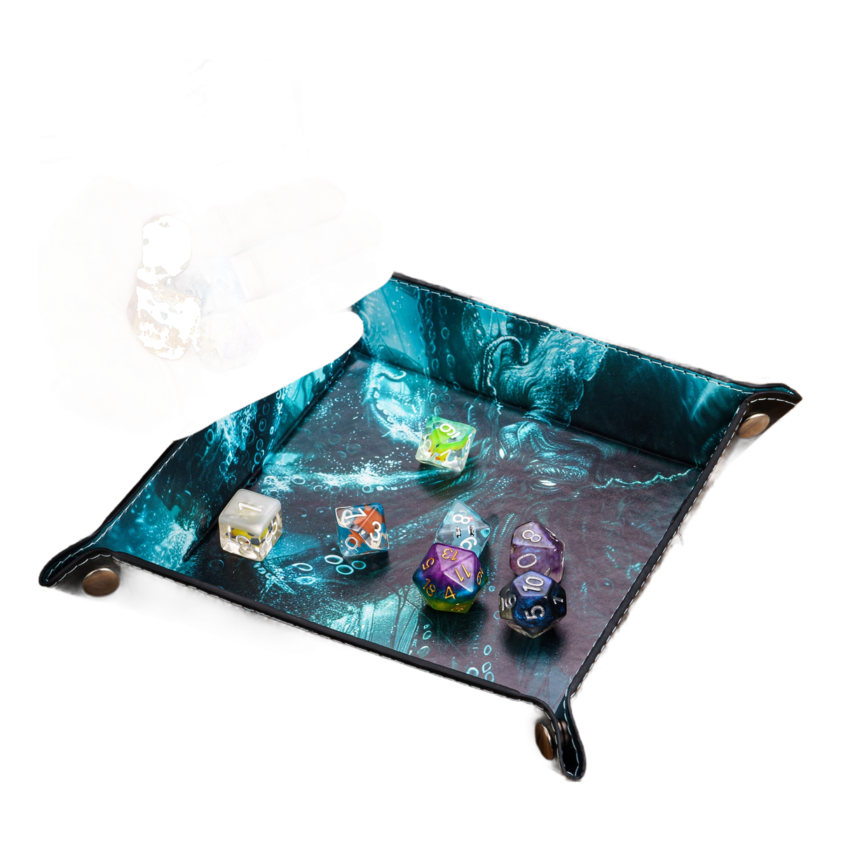 Opvouwbare Dice Tray Monster Blauw Oceaan