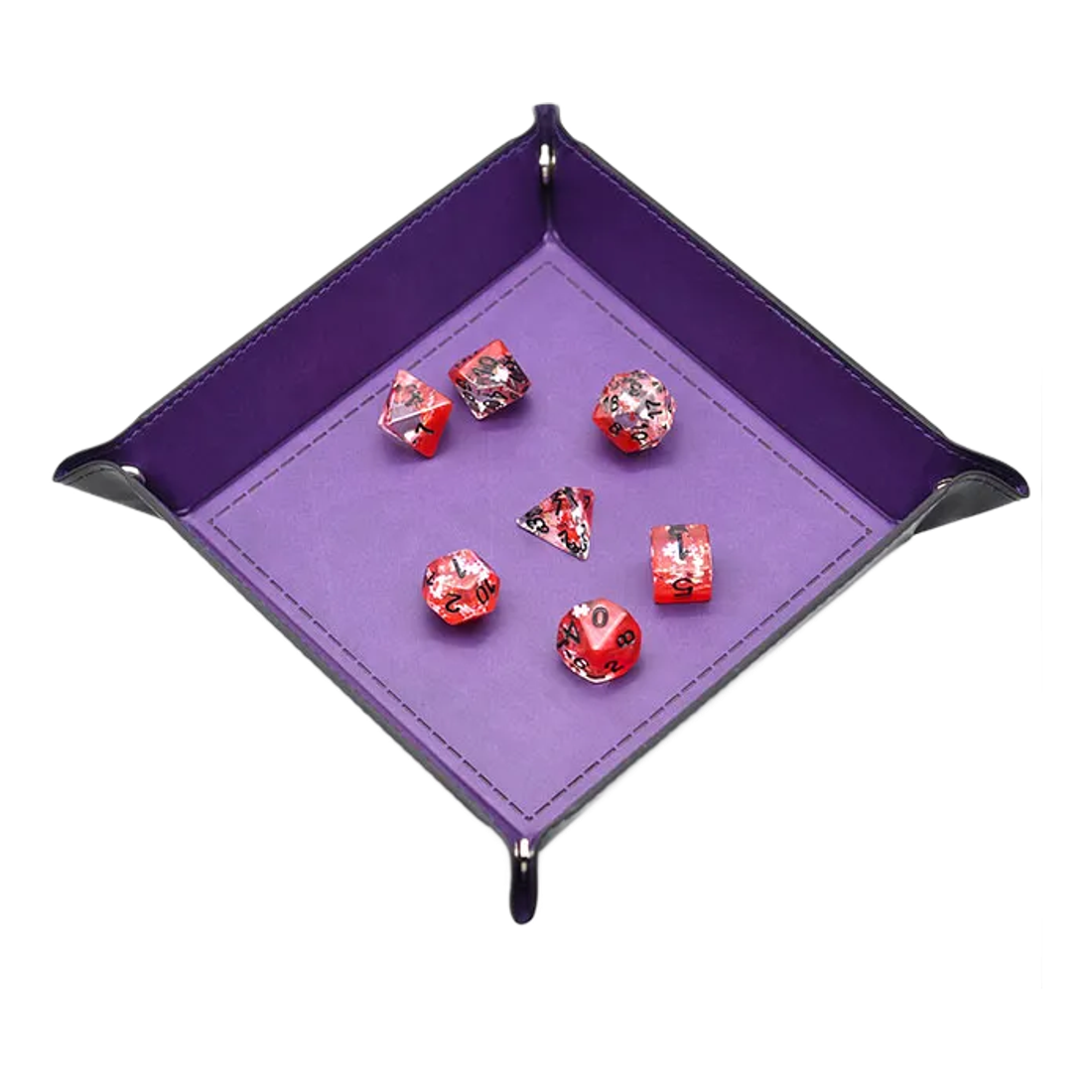 Opvouwbare Dice Tray Paars