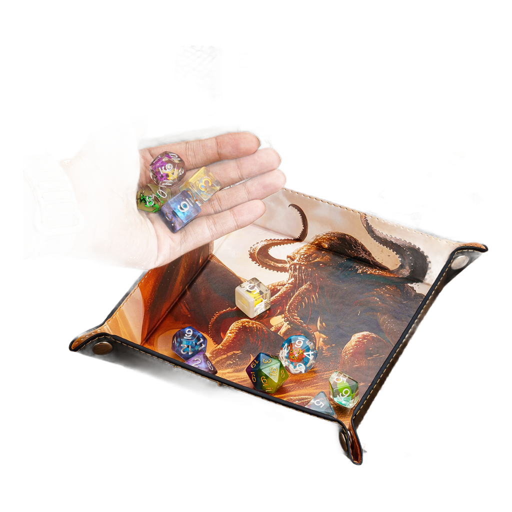 Opvouwbare Dice Tray Monster