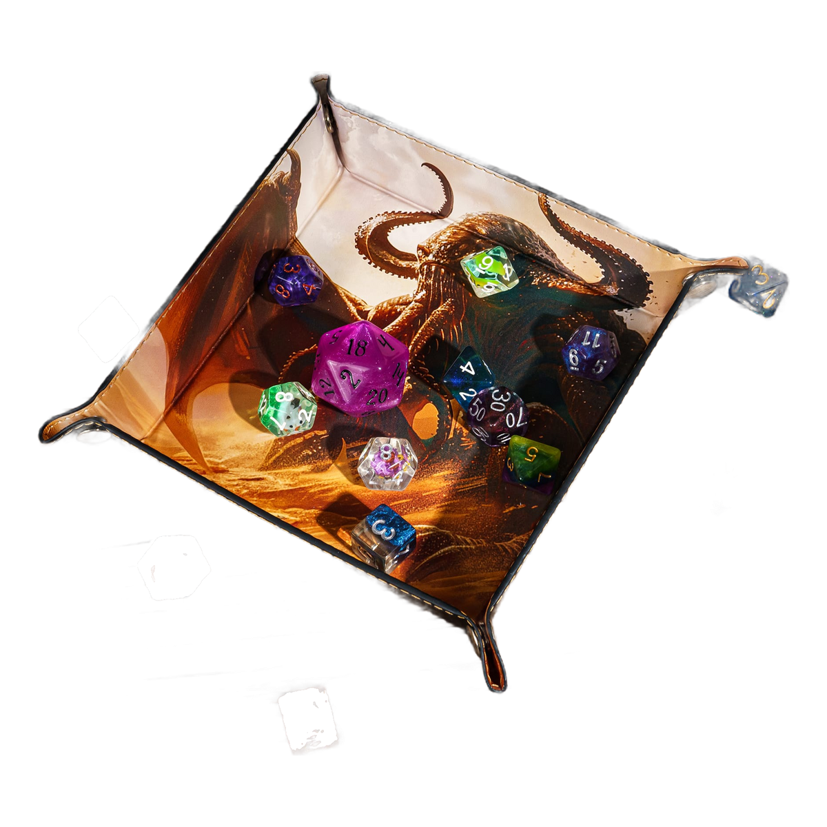 Opvouwbare Dice Tray Monster